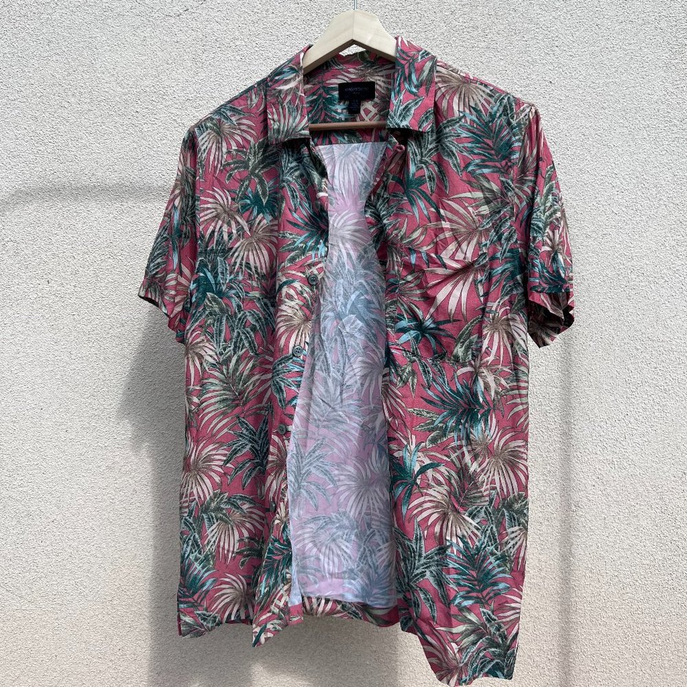 Magaschoni Tropical Print Shirt